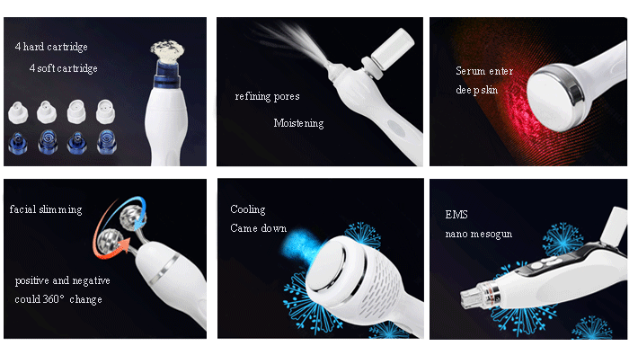 EMS nano mesogun dermabrasion