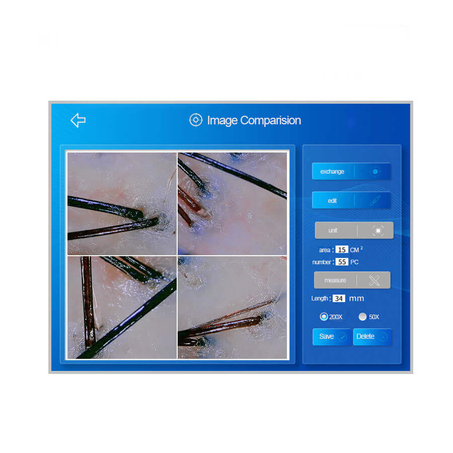Skin analyzer for beauty salon -  - 10