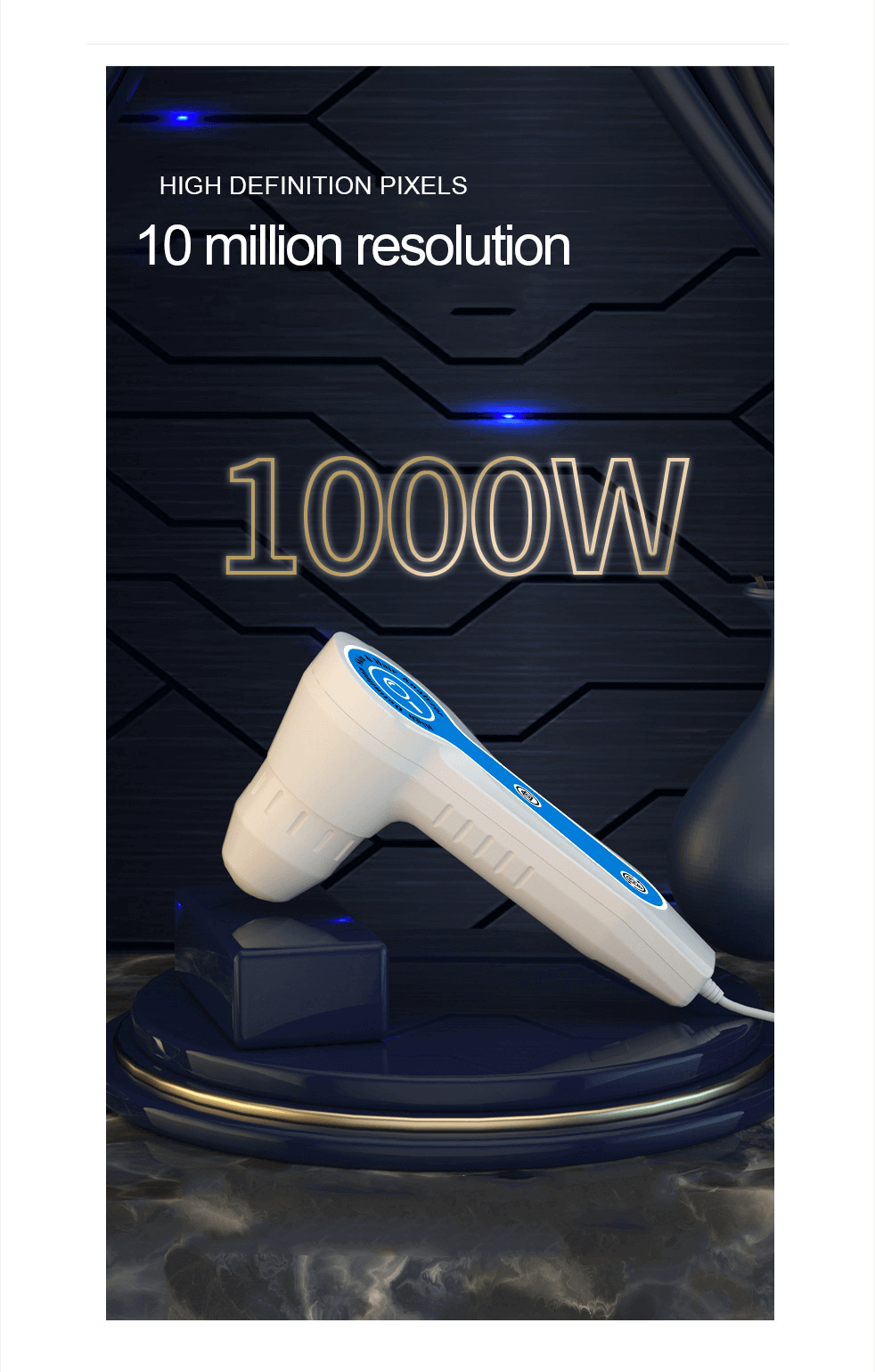beauty salon hair analyzer