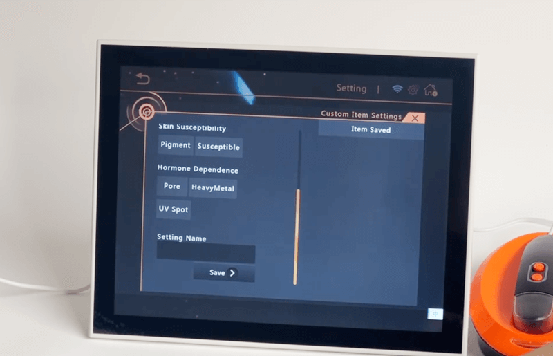 selecting items