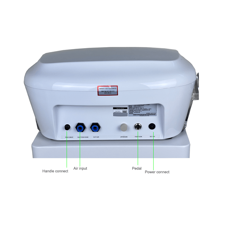 derma shine pro setting